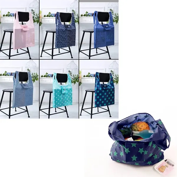 Custom Polyester Folding Grocery Tote