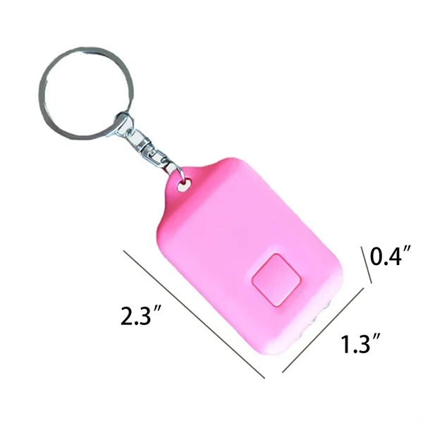 Mini Solar Rechargeable Strong Led Flashlight Keychain - Mini Solar Rechargeable Strong Led Flashlight Keychain - Image 1 of 10