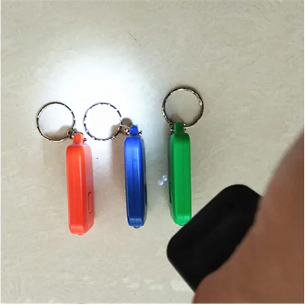 Mini Solar Rechargeable Strong Led Flashlight Keychain - Mini Solar Rechargeable Strong Led Flashlight Keychain - Image 4 of 10