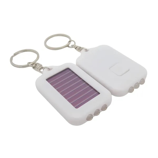 Mini Solar Rechargeable Strong Led Flashlight Keychain - Mini Solar Rechargeable Strong Led Flashlight Keychain - Image 7 of 10