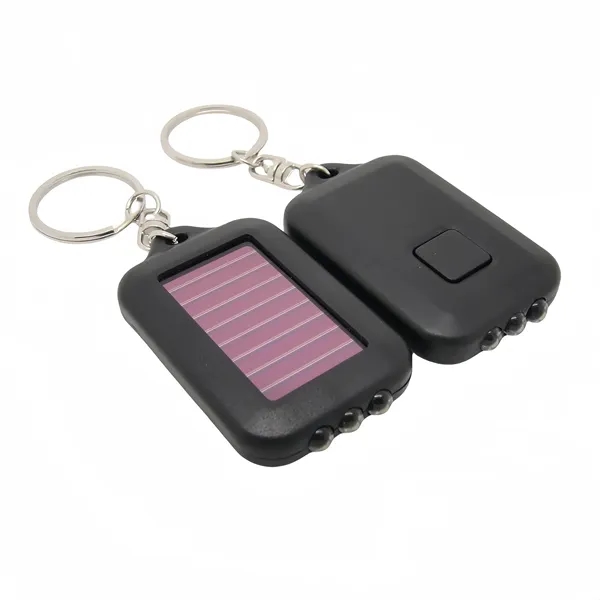 Mini Solar Rechargeable Strong Led Flashlight Keychain - Mini Solar Rechargeable Strong Led Flashlight Keychain - Image 10 of 10