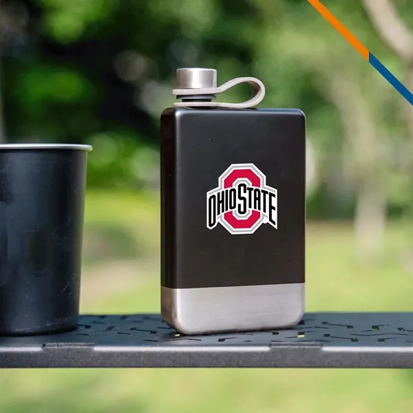 Regulus Stainless Steel Hip Canteen - 8 OZ. - Regulus Stainless Steel Hip Canteen - 8 OZ. - Image 1 of 3