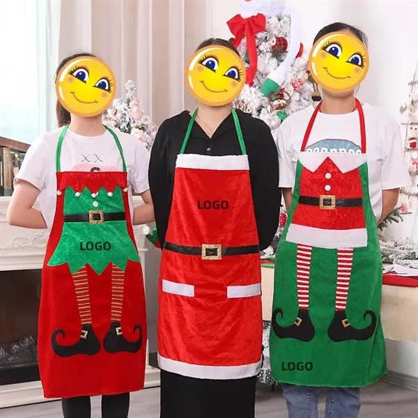 Christmas Apron - Christmas Apron - Image 0 of 4