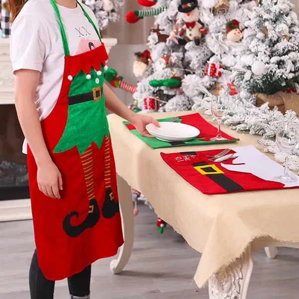 Christmas Apron - Christmas Apron - Image 4 of 4