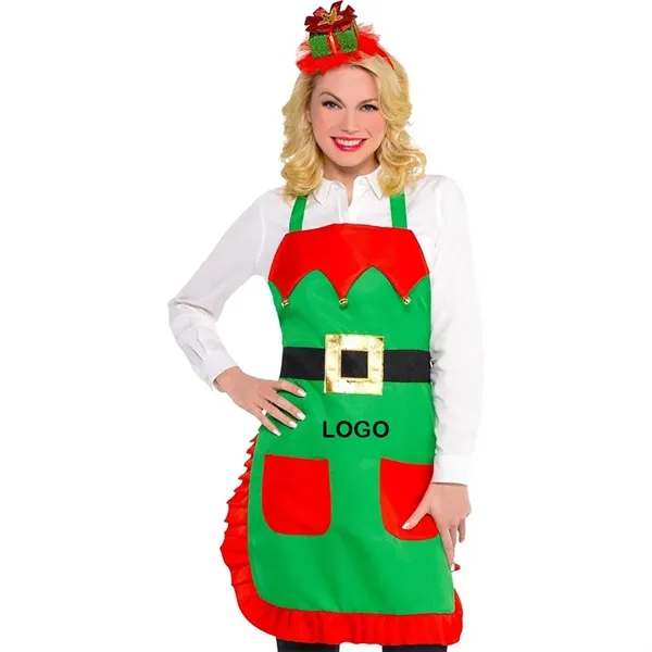 Christmas Aprons with Pockets - Christmas Aprons with Pockets - Image 0 of 1
