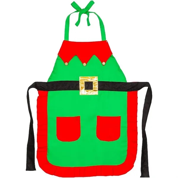 Christmas Aprons with Pockets - Christmas Aprons with Pockets - Image 1 of 1