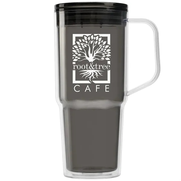 Polar Crystal - 32 oz. Recycled Double Wall Tumbler - Polar Crystal - 32 oz. Recycled Double Wall Tumbler - Image 5 of 18