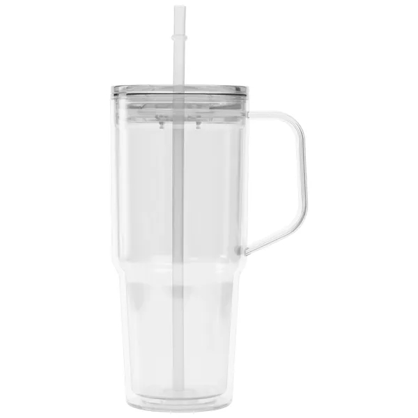 Polar Crystal - 32 oz. Recycled Double Wall Tumbler - Polar Crystal - 32 oz. Recycled Double Wall Tumbler - Image 8 of 18