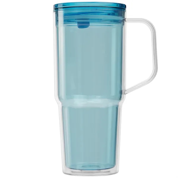 Polar Crystal - 32 oz. Recycled Double Wall Tumbler - Polar Crystal - 32 oz. Recycled Double Wall Tumbler - Image 10 of 18