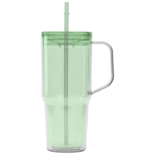 Polar Crystal - 32 oz. Recycled Double Wall Tumbler - Polar Crystal - 32 oz. Recycled Double Wall Tumbler - Image 13 of 18