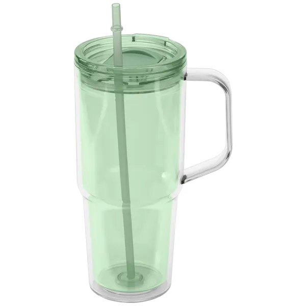 Polar Crystal - 32 oz. Recycled Double Wall Tumbler - Polar Crystal - 32 oz. Recycled Double Wall Tumbler - Image 17 of 18