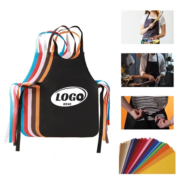 Non-Woven Disposable Apron - Non-Woven Disposable Apron - Image 0 of 1