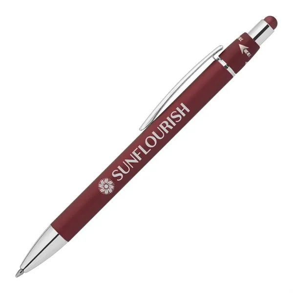 Orbit Spinner Chrome Metal Pen with Stylus - Orbit Spinner Chrome Metal Pen with Stylus - Image 8 of 9