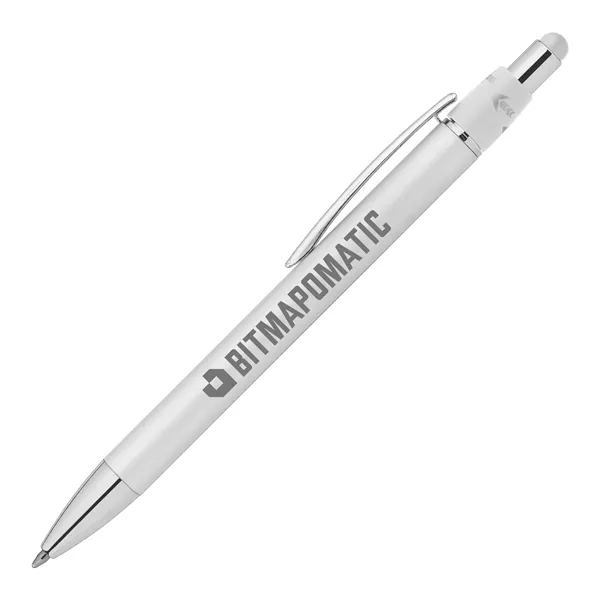 Orbit Spinner Chrome Metal Pen with Stylus - Orbit Spinner Chrome Metal Pen with Stylus - Image 9 of 9