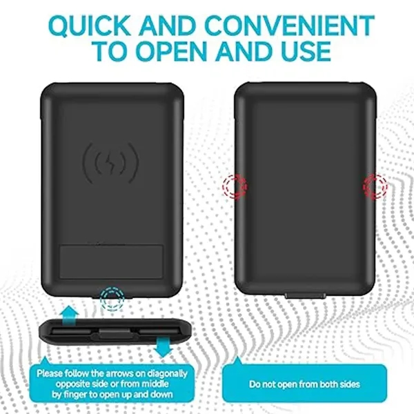 3-in-1 USB Adapter Kit with 15W Wireless Charge Phone Stand - 3-in-1 USB Adapter Kit with 15W Wireless Charge Phone Stand - Image 4 of 9