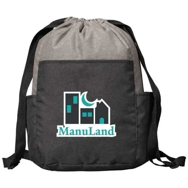 Metropolis™ Sport Drawstring Bag - Heat Transfer - Metropolis™ Sport Drawstring Bag - Heat Transfer - Image 0 of 2