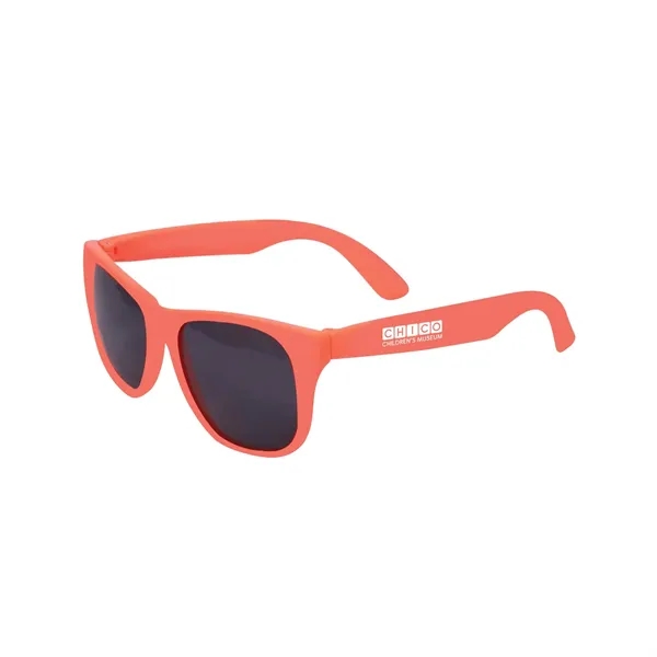 Kids Single Color Matte Sunglasses - Kids Single Color Matte Sunglasses - Image 3 of 8