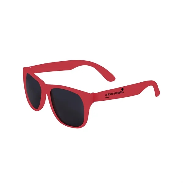 Kids Single Color Matte Sunglasses - Kids Single Color Matte Sunglasses - Image 5 of 8