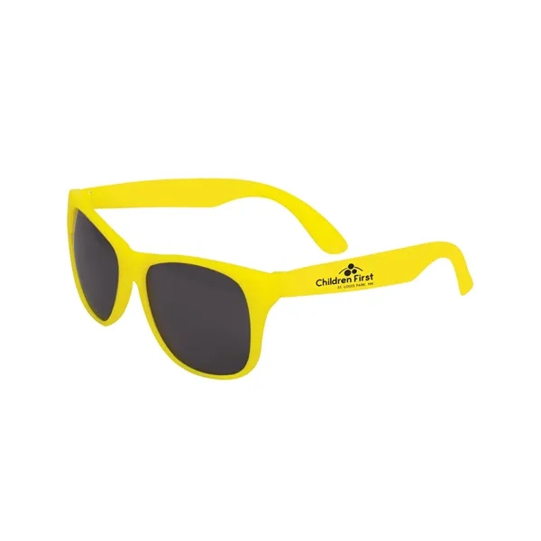 Kids Single Color Matte Sunglasses - Kids Single Color Matte Sunglasses - Image 7 of 8