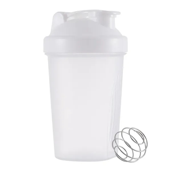 14oz Protein Powder Shake Bottle With Stainless Steel Ball - 14oz Protein Powder Shake Bottle With Stainless Steel Ball - Image 1 of 9