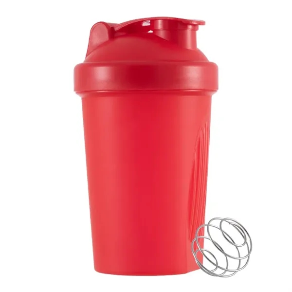 14oz Protein Powder Shake Bottle With Stainless Steel Ball - 14oz Protein Powder Shake Bottle With Stainless Steel Ball - Image 3 of 9