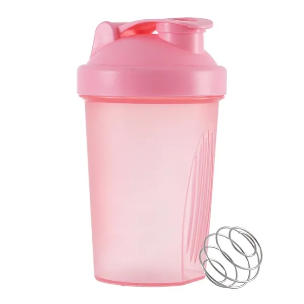14oz Protein Powder Shake Bottle With Stainless Steel Ball - 14oz Protein Powder Shake Bottle With Stainless Steel Ball - Image 9 of 9