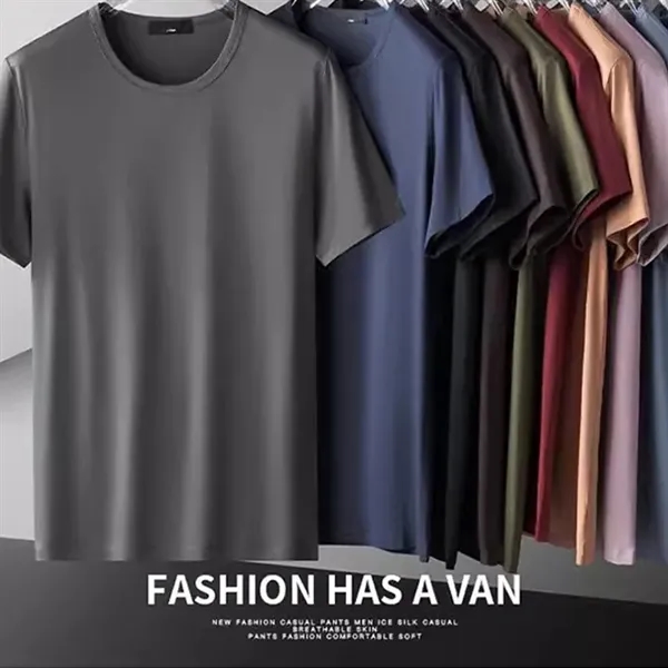 Quick Dry Short Sleeves Gym Top - Quick Dry Short Sleeves Gym Top - Image 1 of 9