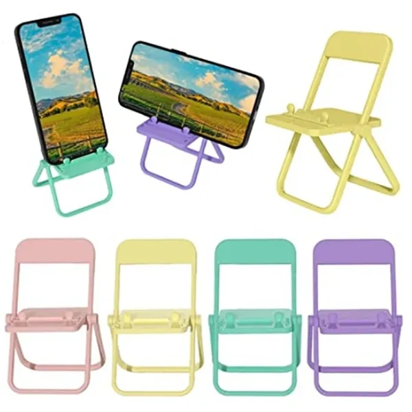 Mini Chair Shape Phone Holder Grip - Mini Chair Shape Phone Holder Grip - Image 1 of 2
