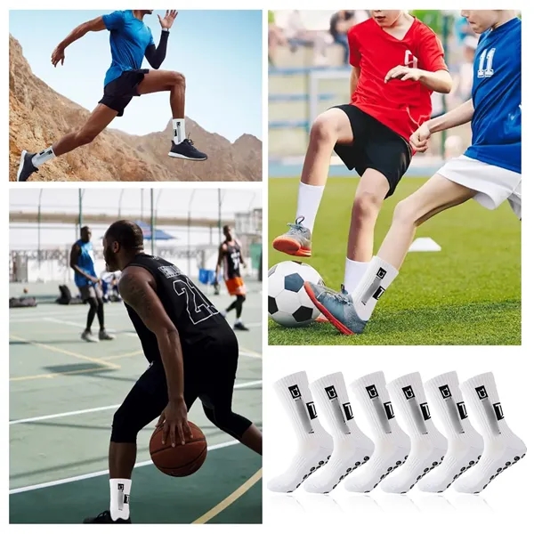 Men's Non-Slip Socks - Men's Non-Slip Socks - Image 3 of 5