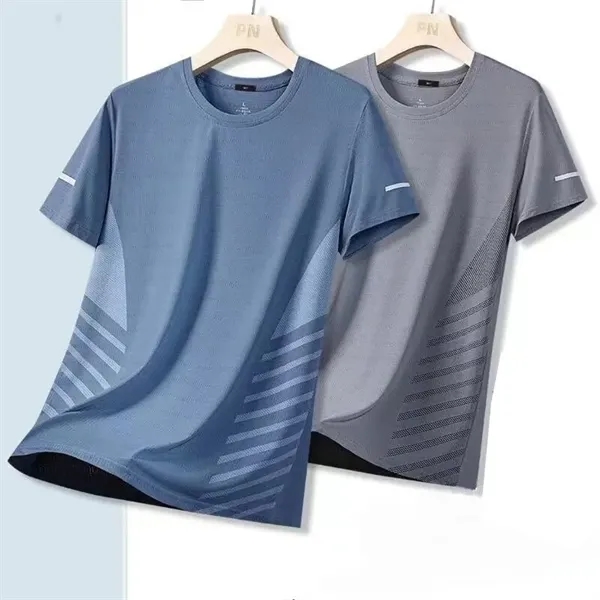 Men's Short Sleeve Tee Tops - Men's Short Sleeve Tee Tops - Image 1 of 5