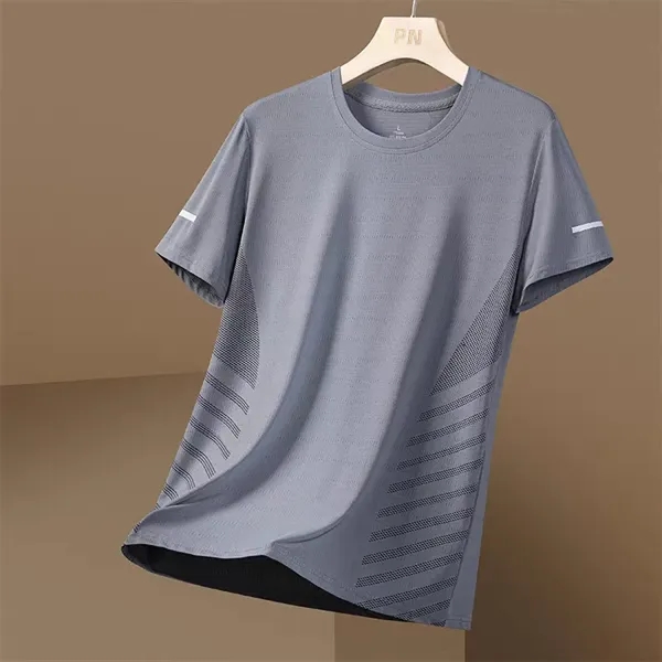 Men's Short Sleeve Tee Tops - Men's Short Sleeve Tee Tops - Image 4 of 5