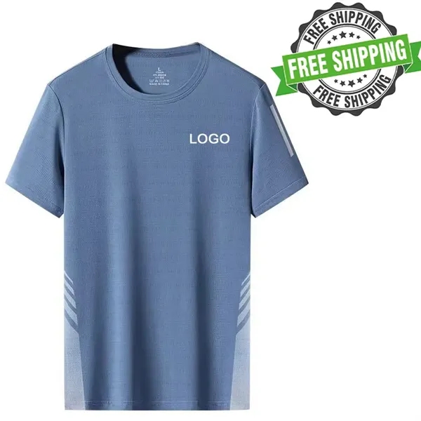 Dry Fit Active Crew Neck T Shirt - Dry Fit Active Crew Neck T Shirt - Image 0 of 6