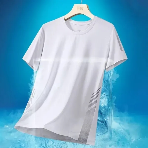 Dry Fit Active Crew Neck T Shirt - Dry Fit Active Crew Neck T Shirt - Image 1 of 6