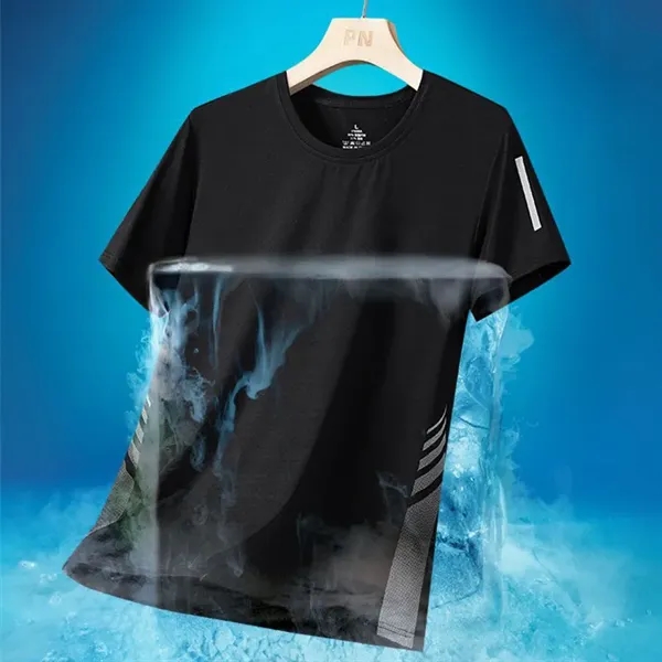 Dry Fit Active Crew Neck T Shirt - Dry Fit Active Crew Neck T Shirt - Image 2 of 6