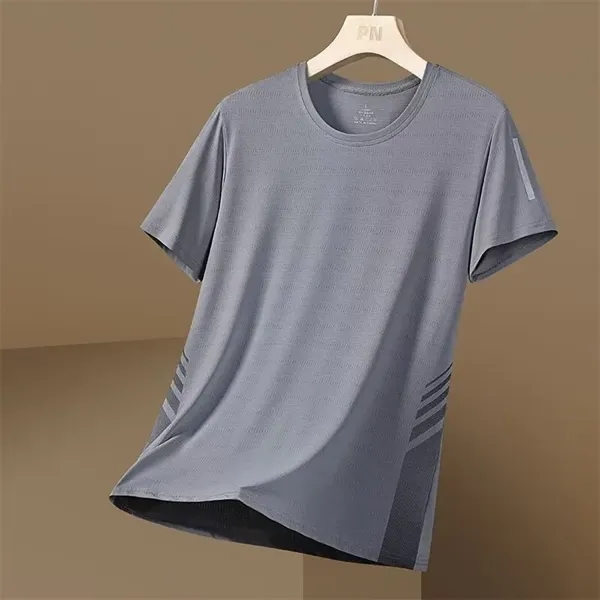 Dry Fit Active Crew Neck T Shirt - Dry Fit Active Crew Neck T Shirt - Image 5 of 6
