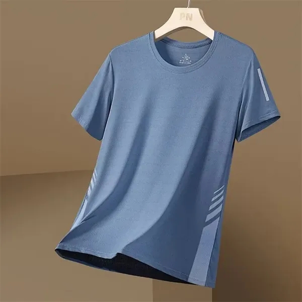 Dry Fit Active Crew Neck T Shirt - Dry Fit Active Crew Neck T Shirt - Image 6 of 6