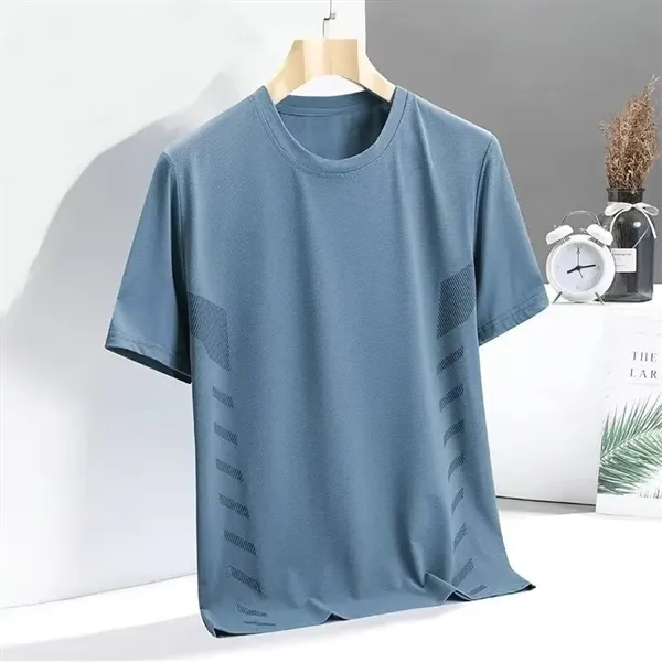 Men's Athletic Short Sleeve Tees - Men's Athletic Short Sleeve Tees - Image 2 of 4