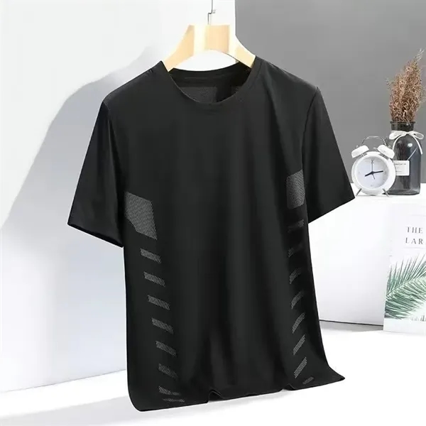 Men's Athletic Short Sleeve Tees - Men's Athletic Short Sleeve Tees - Image 4 of 4