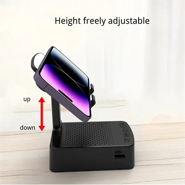 3 in 1 Bluetooth Speaker phone stand power bank - 3 in 1 Bluetooth Speaker phone stand power bank - Image 2 of 6
