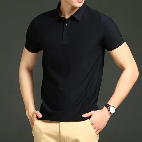 Men's Polo Quick Dry Shirts - Men's Polo Quick Dry Shirts - Image 3 of 7