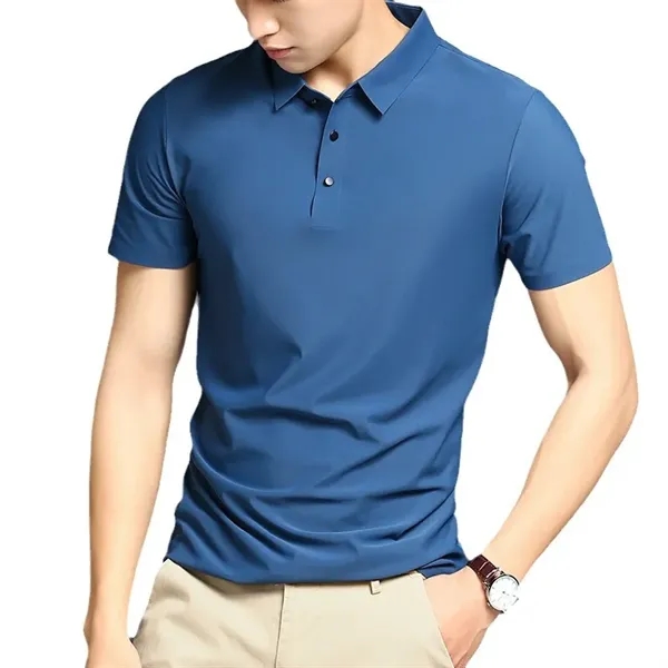 Men's Polo Quick Dry Shirts - Men's Polo Quick Dry Shirts - Image 4 of 7