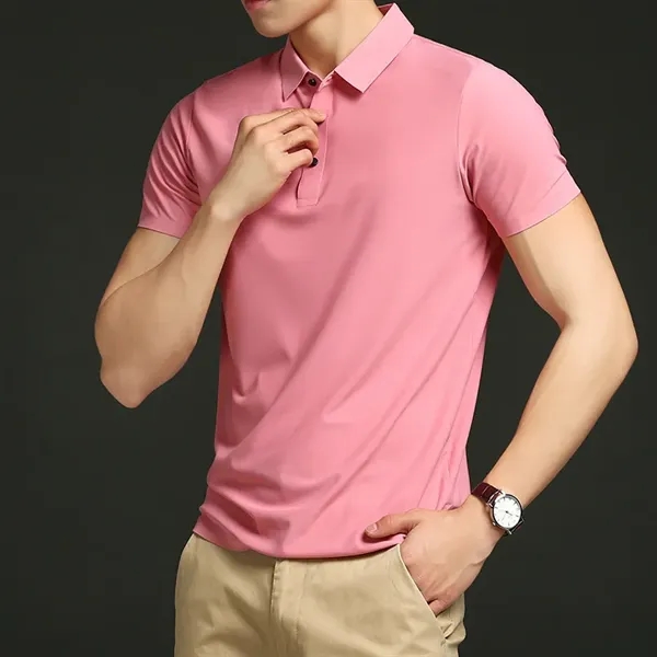 Men's Polo Quick Dry Shirts - Men's Polo Quick Dry Shirts - Image 6 of 7