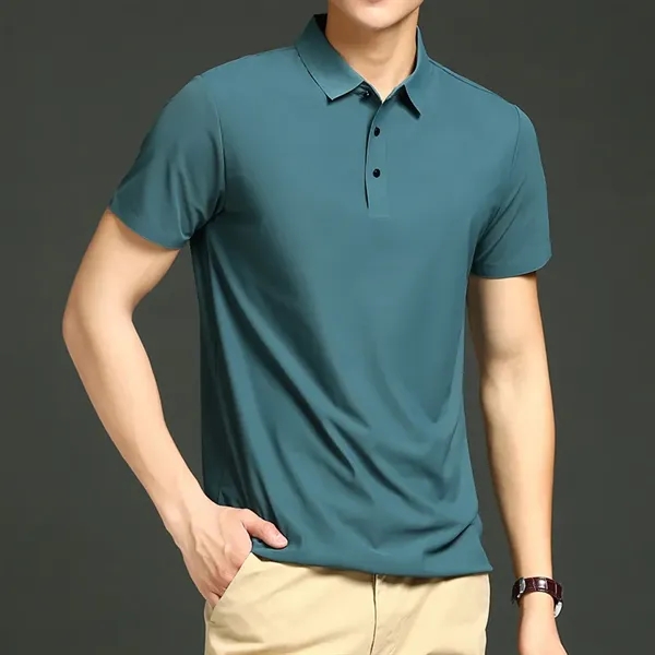 Men's Polo Quick Dry Shirts - Men's Polo Quick Dry Shirts - Image 7 of 7