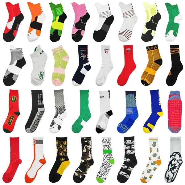 Custom Jacquard Socks for Kids and Adults - Custom Jacquard Socks for Kids and Adults - Image 3 of 8