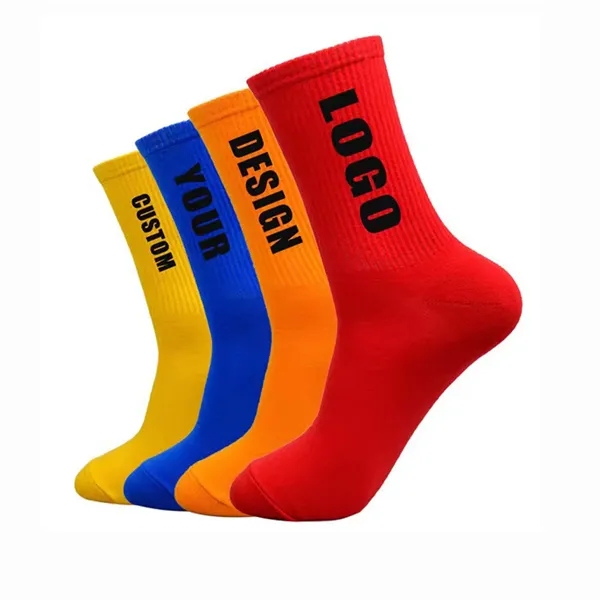 Custom Casual Soft Breathable Sock - Custom Casual Soft Breathable Sock - Image 0 of 2