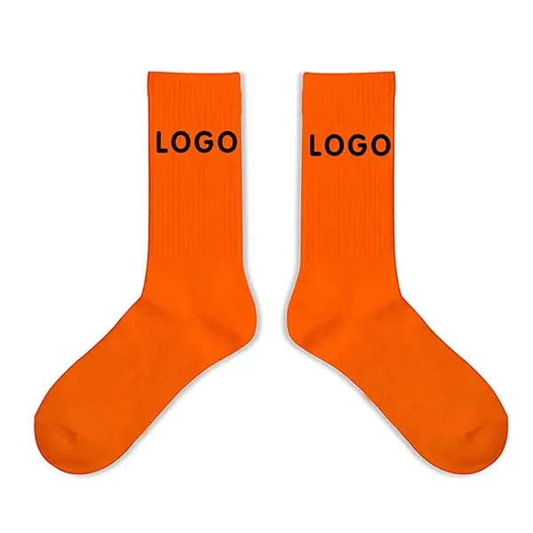 Custom Casual Soft Breathable Sock - Custom Casual Soft Breathable Sock - Image 1 of 2