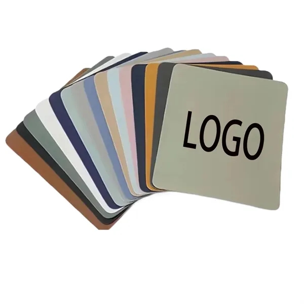 Leather Mouse Pad Solid Color Simple Non-slip Laptop Desk - Leather Mouse Pad Solid Color Simple Non-slip Laptop Desk - Image 0 of 1