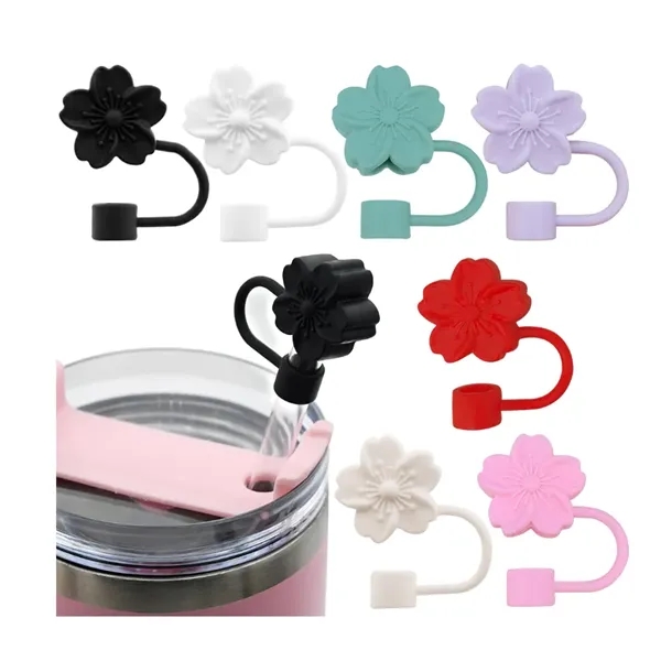Cute Silicone Straw Covers Cap for Stanley Cups - Cute Silicone Straw Covers Cap for Stanley Cups - Image 3 of 9
