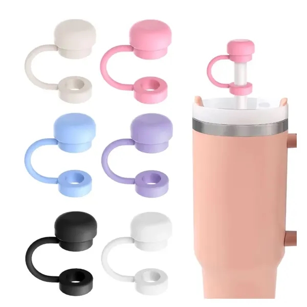 Cute Silicone Straw Covers Cap for Stanley Cups - Cute Silicone Straw Covers Cap for Stanley Cups - Image 9 of 9