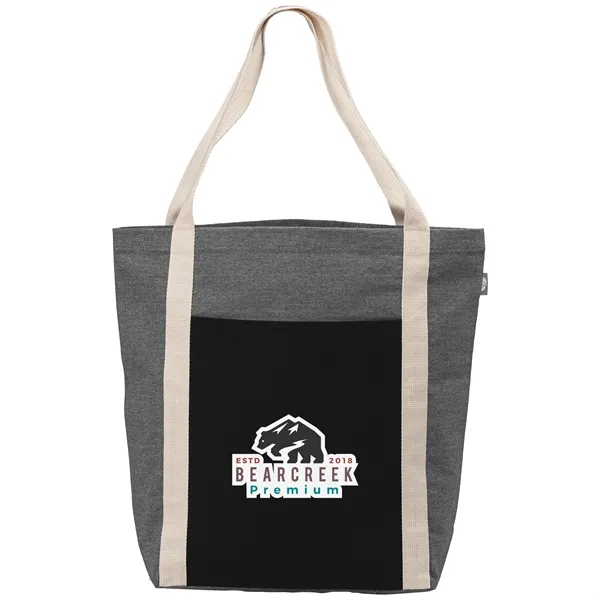 Spun - Recycled Cotton Blend Tote Bag - Heat Transfer - Spun - Recycled Cotton Blend Tote Bag - Heat Transfer - Image 2 of 5